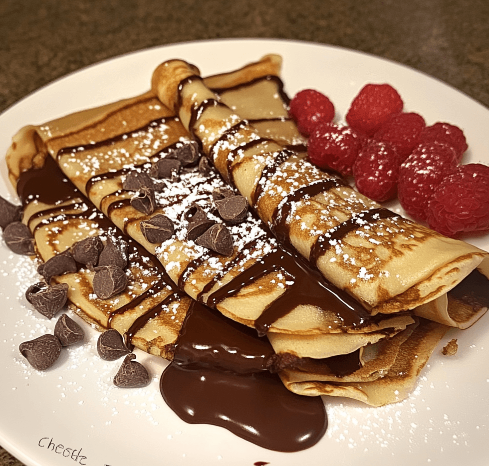 French-Style Chocolate Filled Crepes You Need to Try