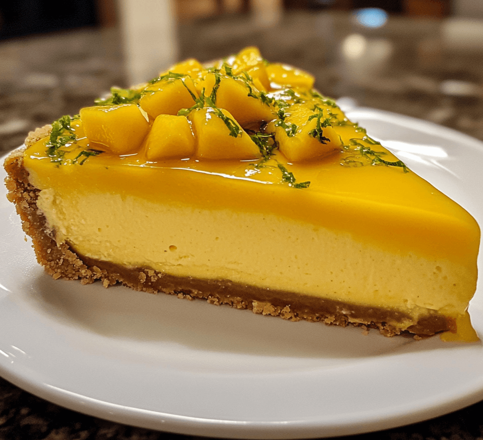 Mango Lime Cheesecake: The Ultimate Creamy and Citrusy Delight
