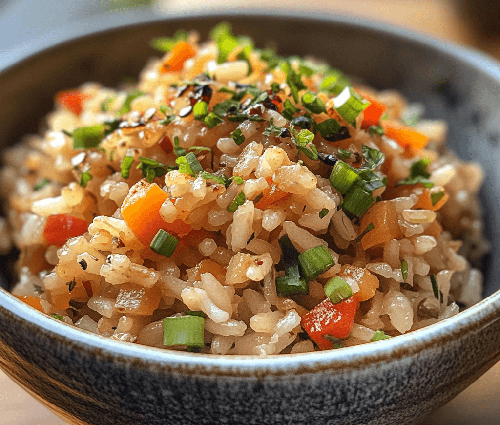 Easy Rice with Vegetables: A Simple and Tasty Meal