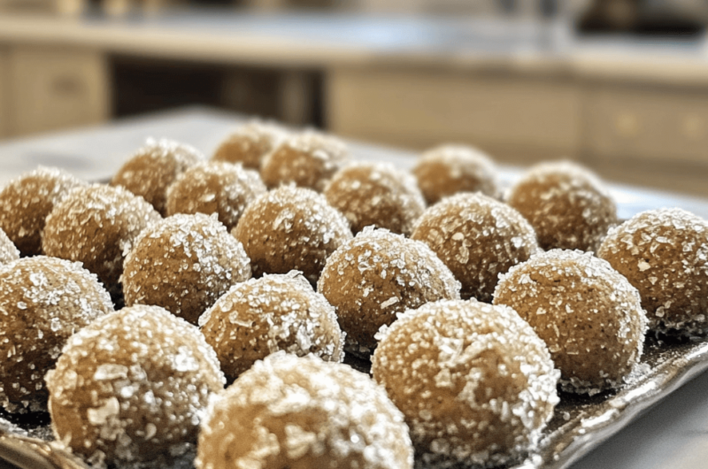 How to Make Gingerbread Snowballs for a Festive Treat