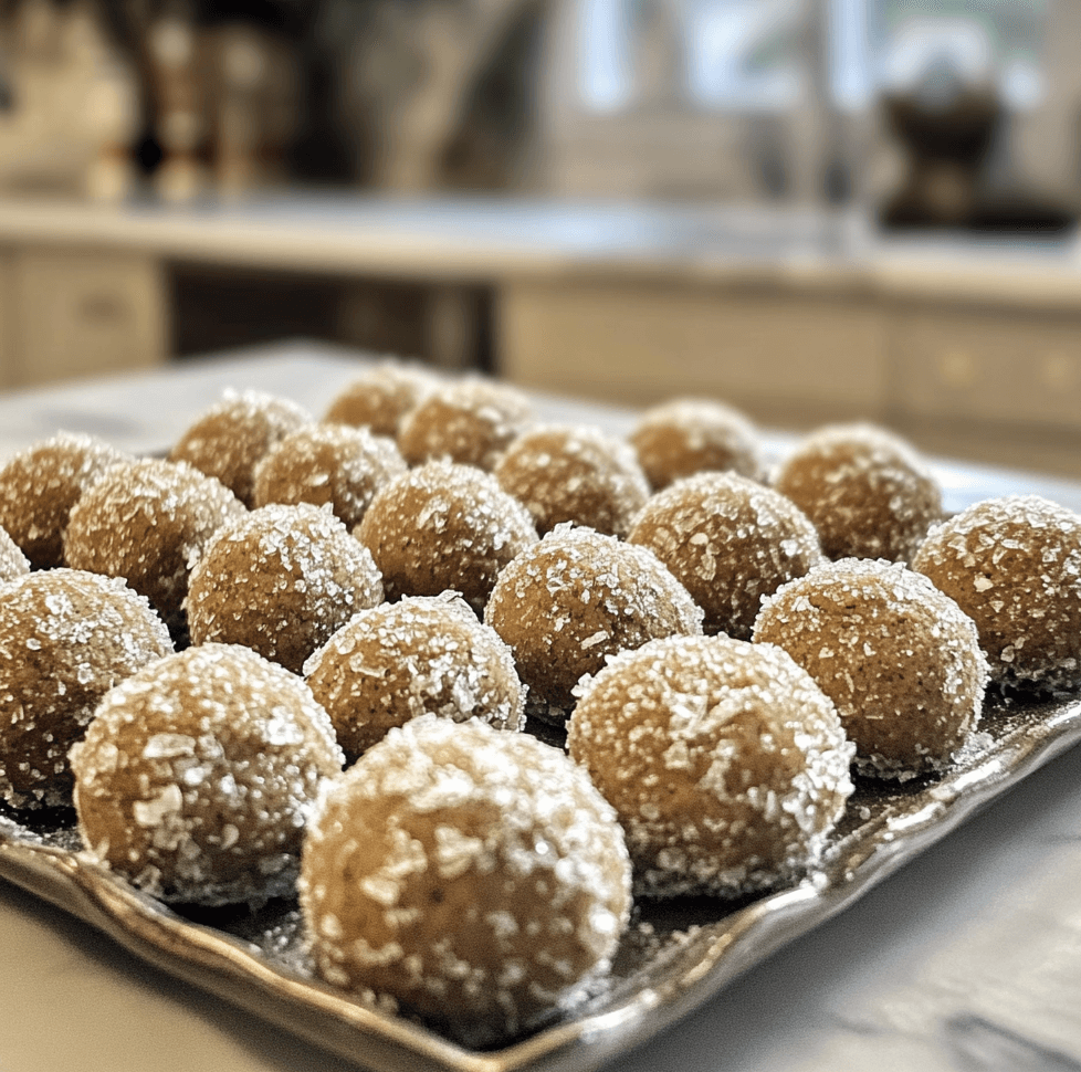 How to Make Gingerbread Snowballs for a Festive Treat