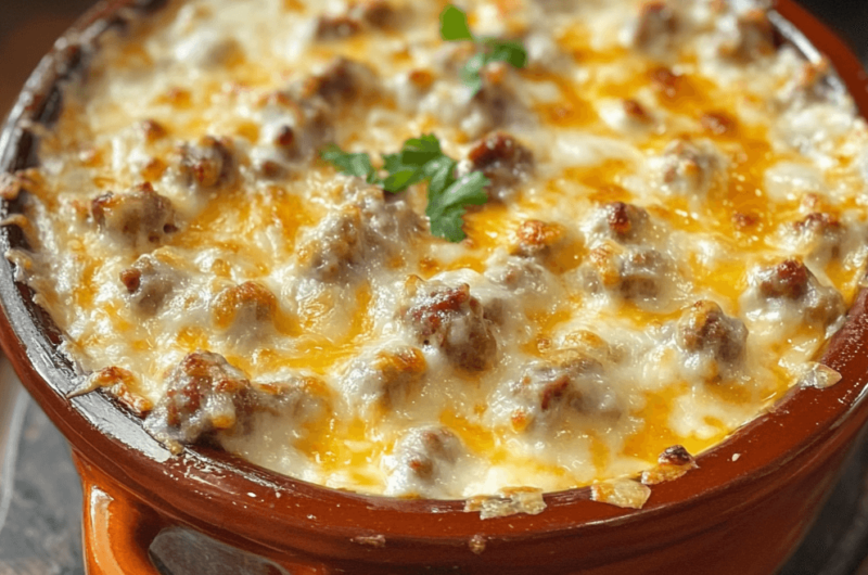 The Best Hot Sausage Beer Cheese Dip You’ll Ever Taste