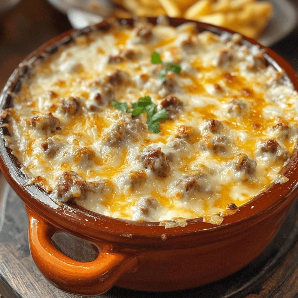 The Best Hot Sausage Beer Cheese Dip You’ll Ever Taste