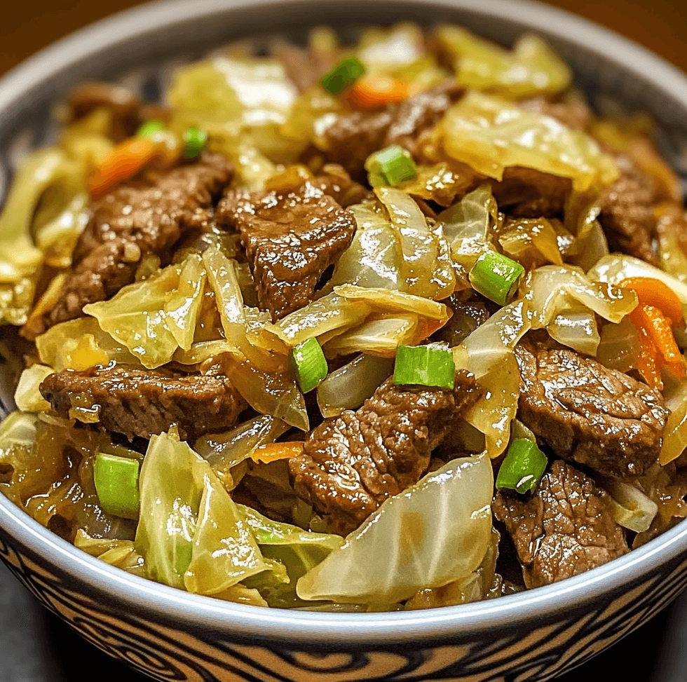 How to Make Quick Beef & Cabbage Stir-Fry Delight