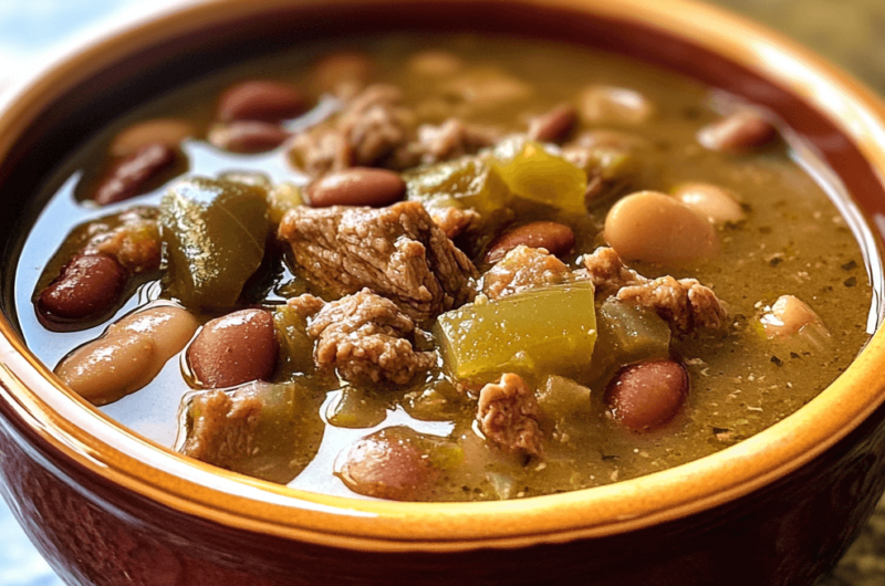 The Best Pinto Beans, Green Chile & Beef Soup You’ll Ever Taste