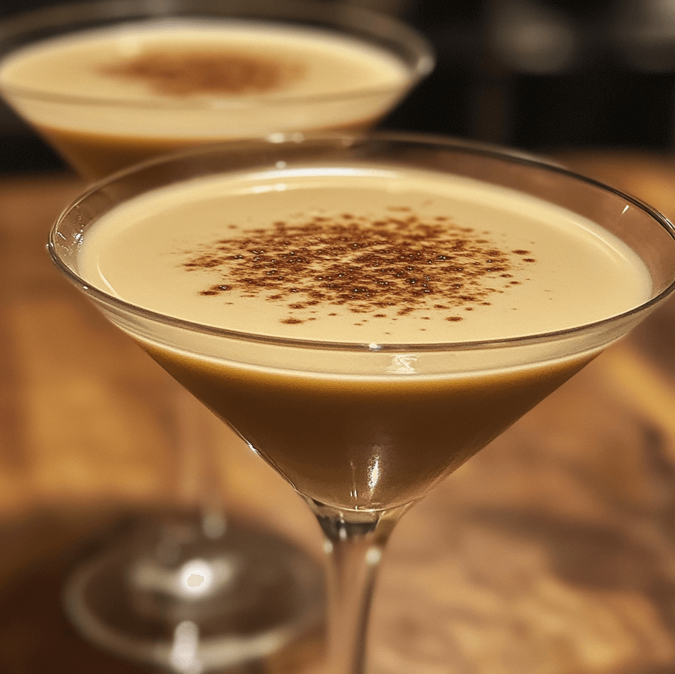 The Best Caramel Brûlée Latte Martini You’ll Ever Sip