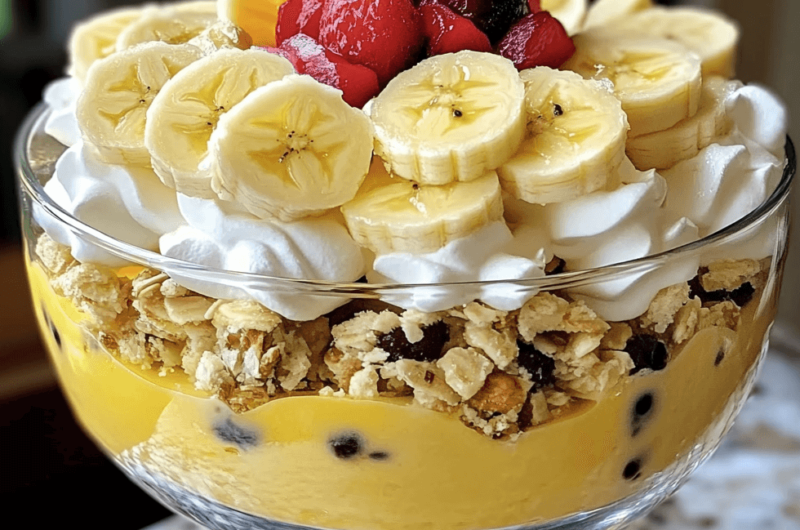How to Make Banana Vanilla Pudding & Tropical Fruit Trifle
