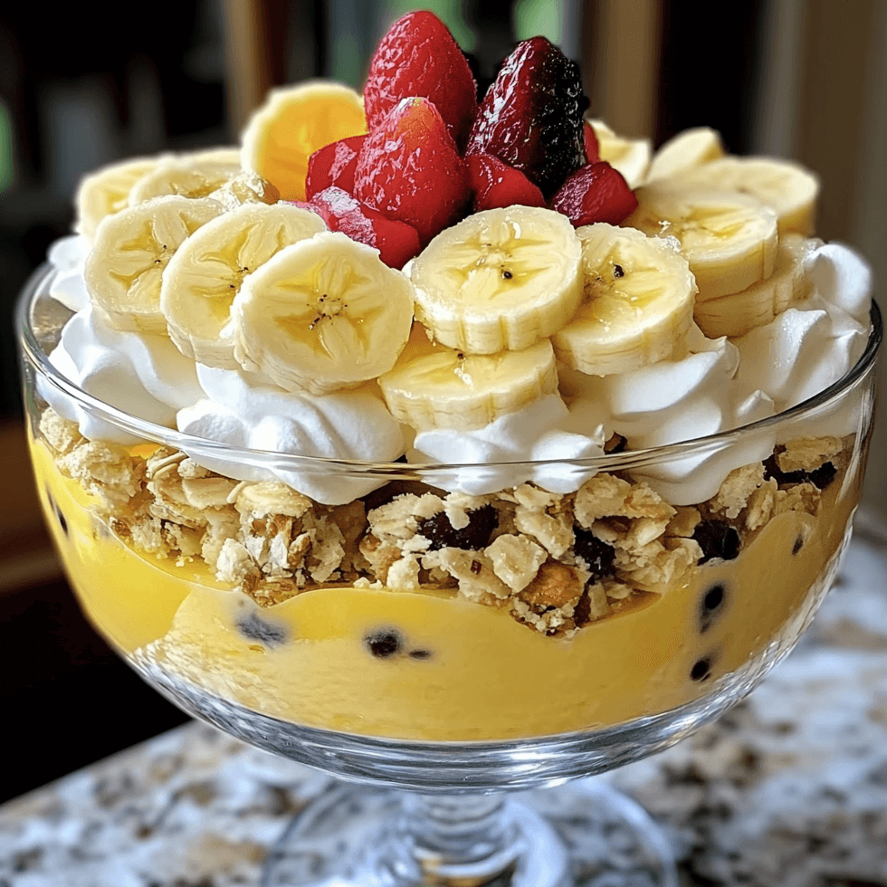 How to Make Banana Vanilla Pudding & Tropical Fruit Trifle