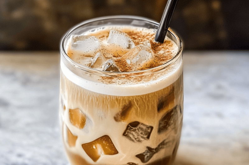 The Best Iced Honey Cinnamon Latte You’ll Ever Taste
