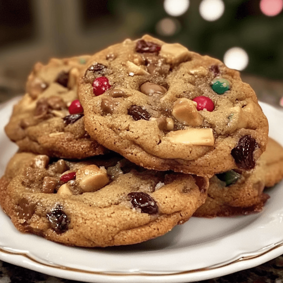 Decadent Chewy Fruitcake Cookies: A Holiday Treat You’ll Love