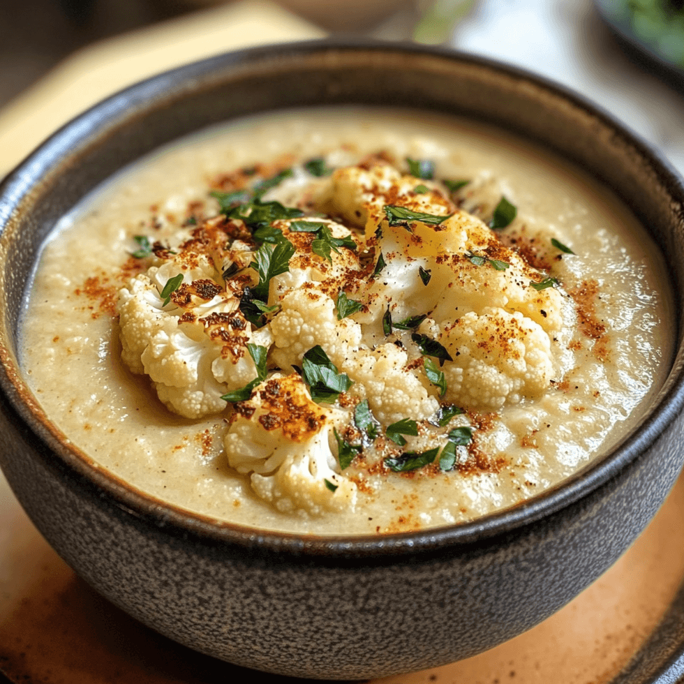 Roasted Cauliflower Soup: Your New Go-To Recipe for Cold Days