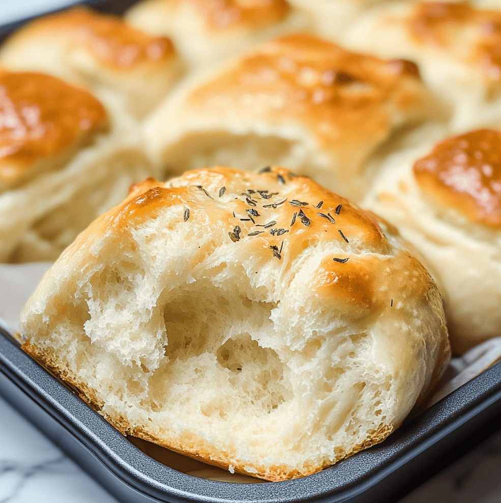 Momma’s Easy No Yeast Dinner Rolls