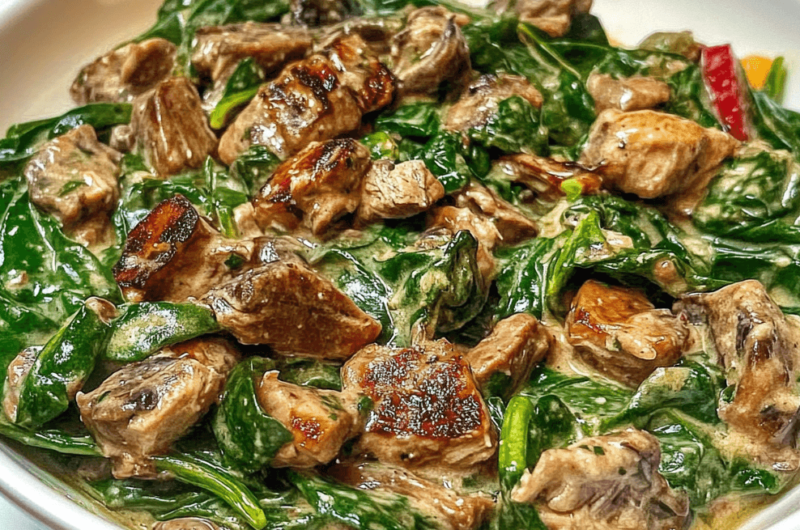 Easy Spinach and Chicken Liver Salad Recipe for a Healthy Meal