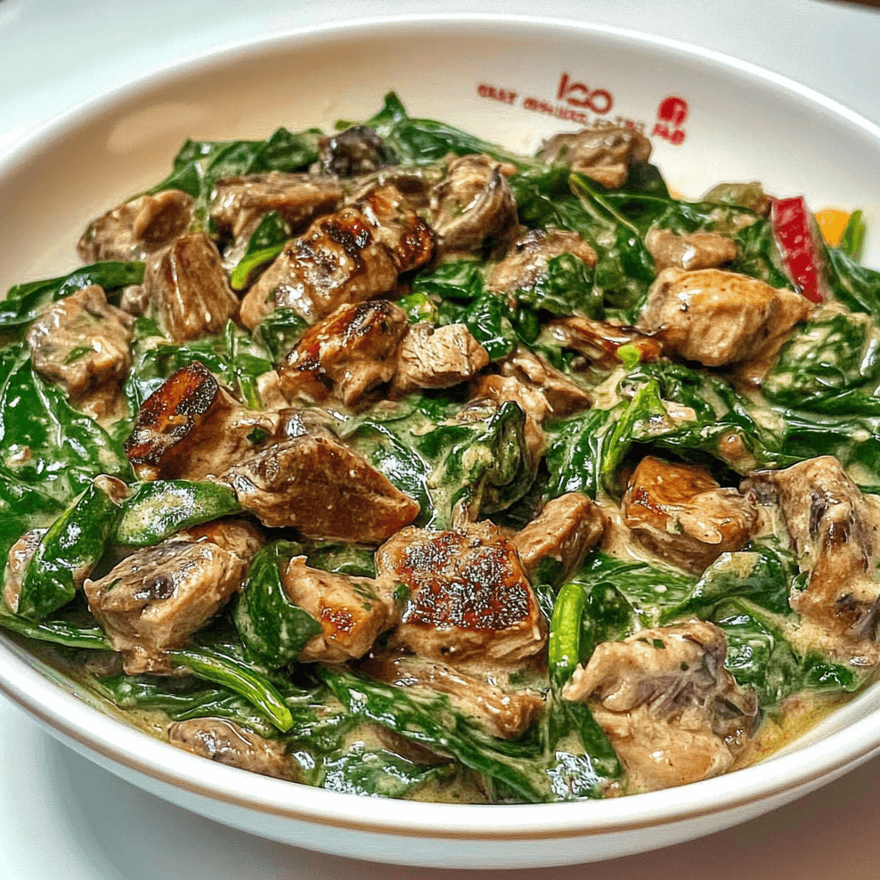 Easy Spinach and Chicken Liver Salad Recipe for a Healthy Meal