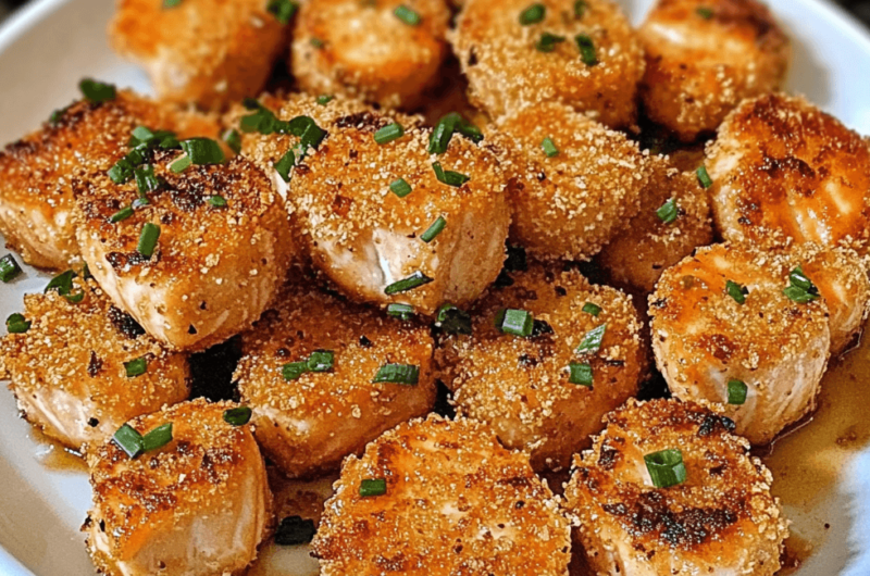 The Best Crispy Bang Bang Salmon Bites You’ll Ever Try