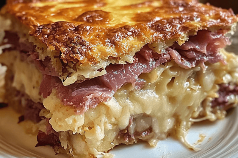 Homemade Reuben Bake: A Cheesy, Savory Casserole Everyone Will Love