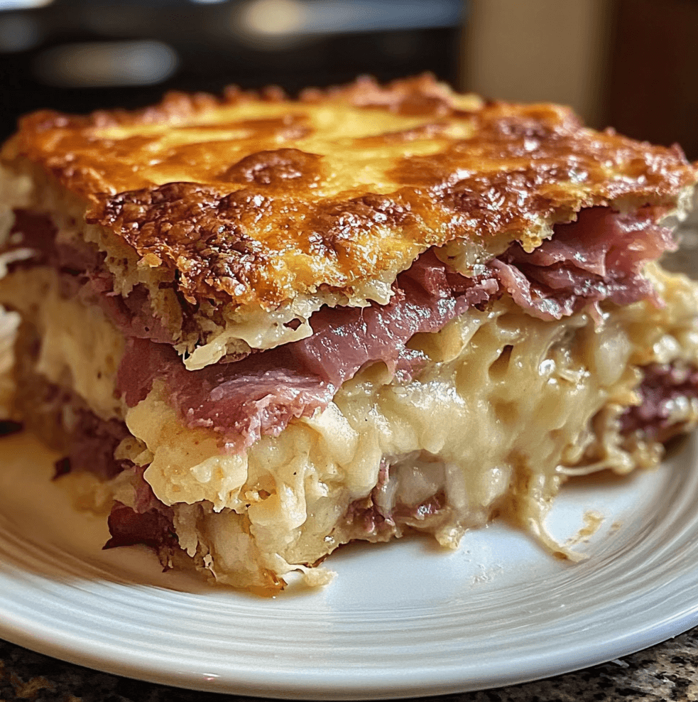 Homemade Reuben Bake: A Cheesy, Savory Casserole Everyone Will Love
