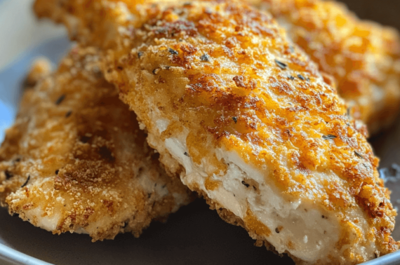 Crispy Cheddar Chicken: A Simple and Delicious Weeknight Dinner