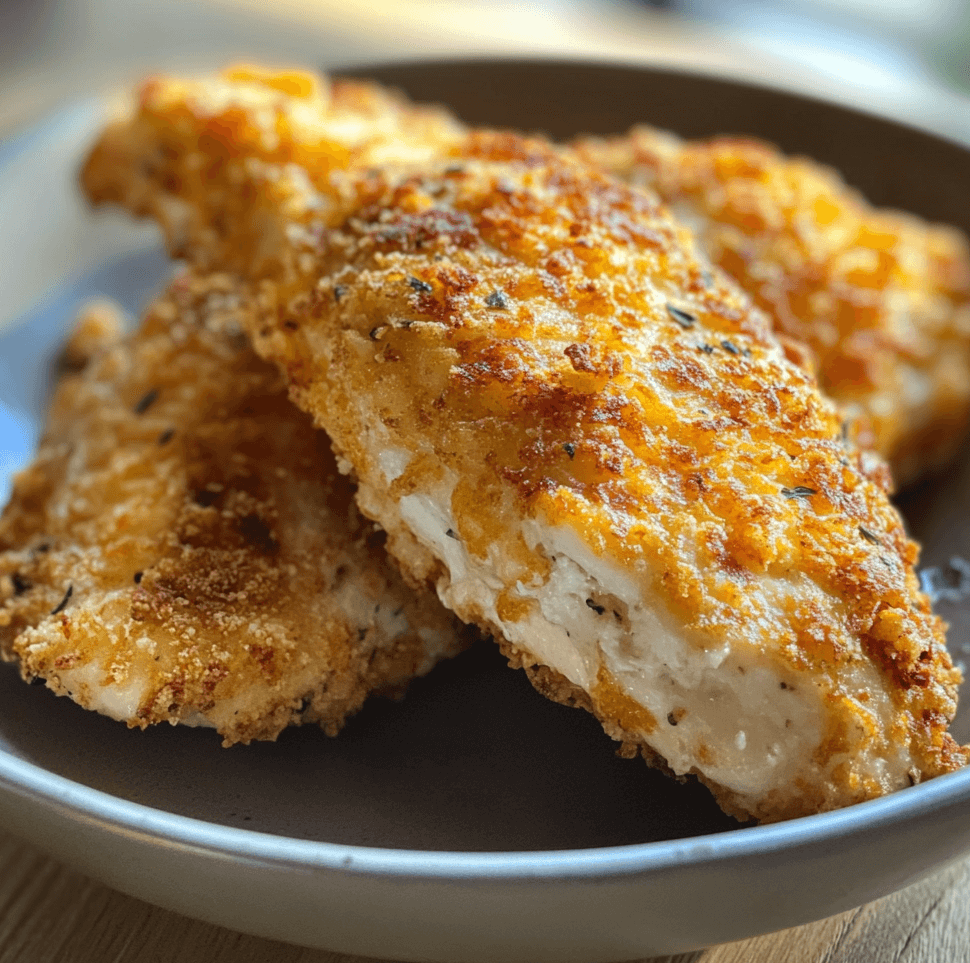 Crispy Cheddar Chicken: A Simple and Delicious Weeknight Dinner