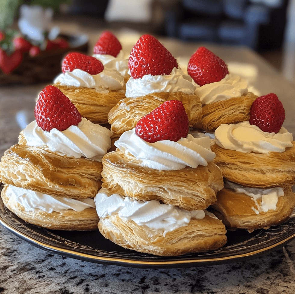 Strawberries & Cream Pastry Puffs: Your New Go-To Elegant Dessert