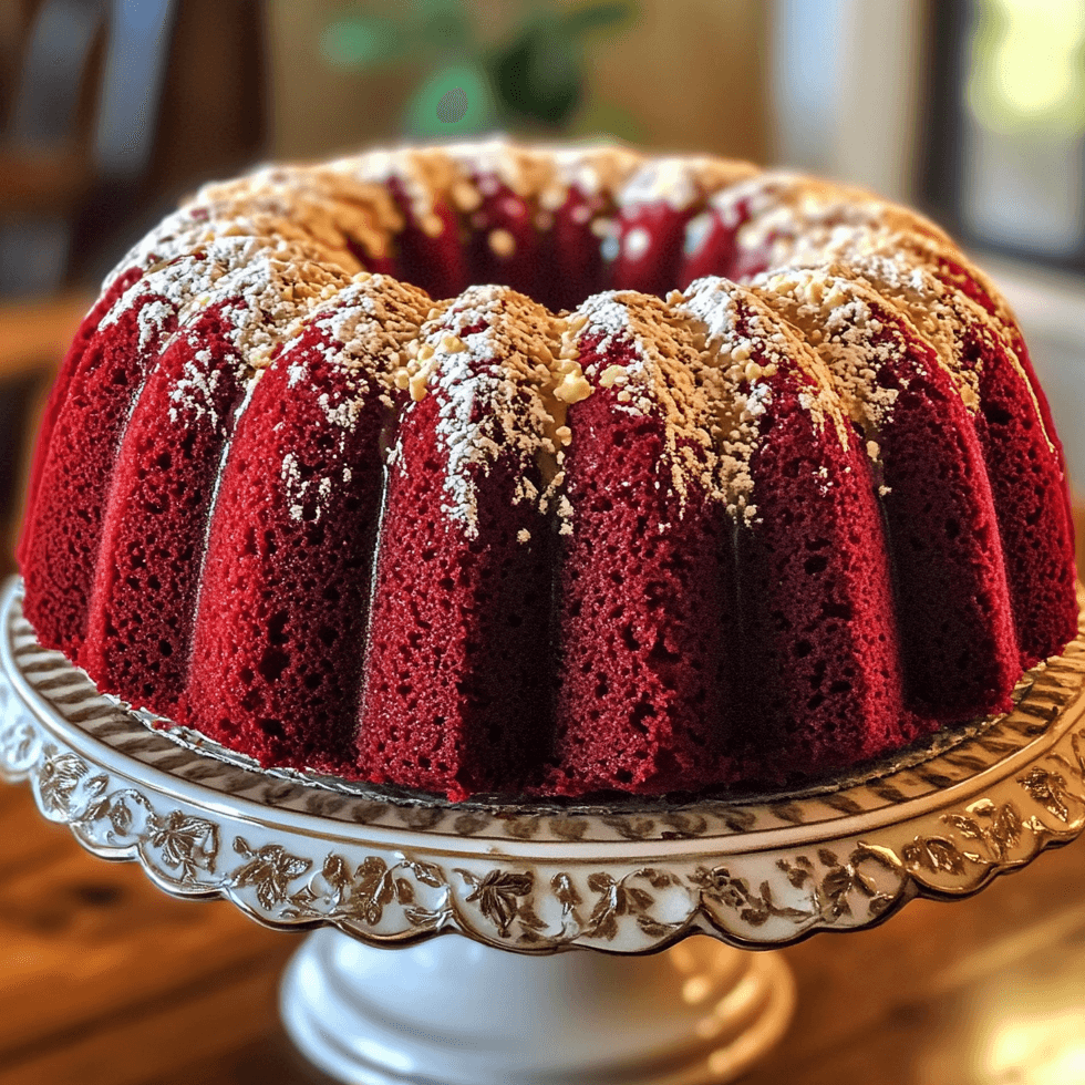 The Best Homemade Red Velvet Pound Cake You’ll Ever Bake