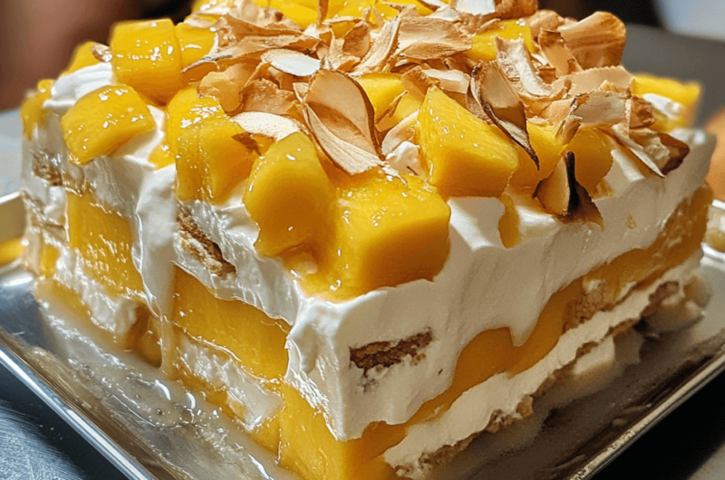 Homemade Mango Float: A Classic Filipino Dessert Made Simple