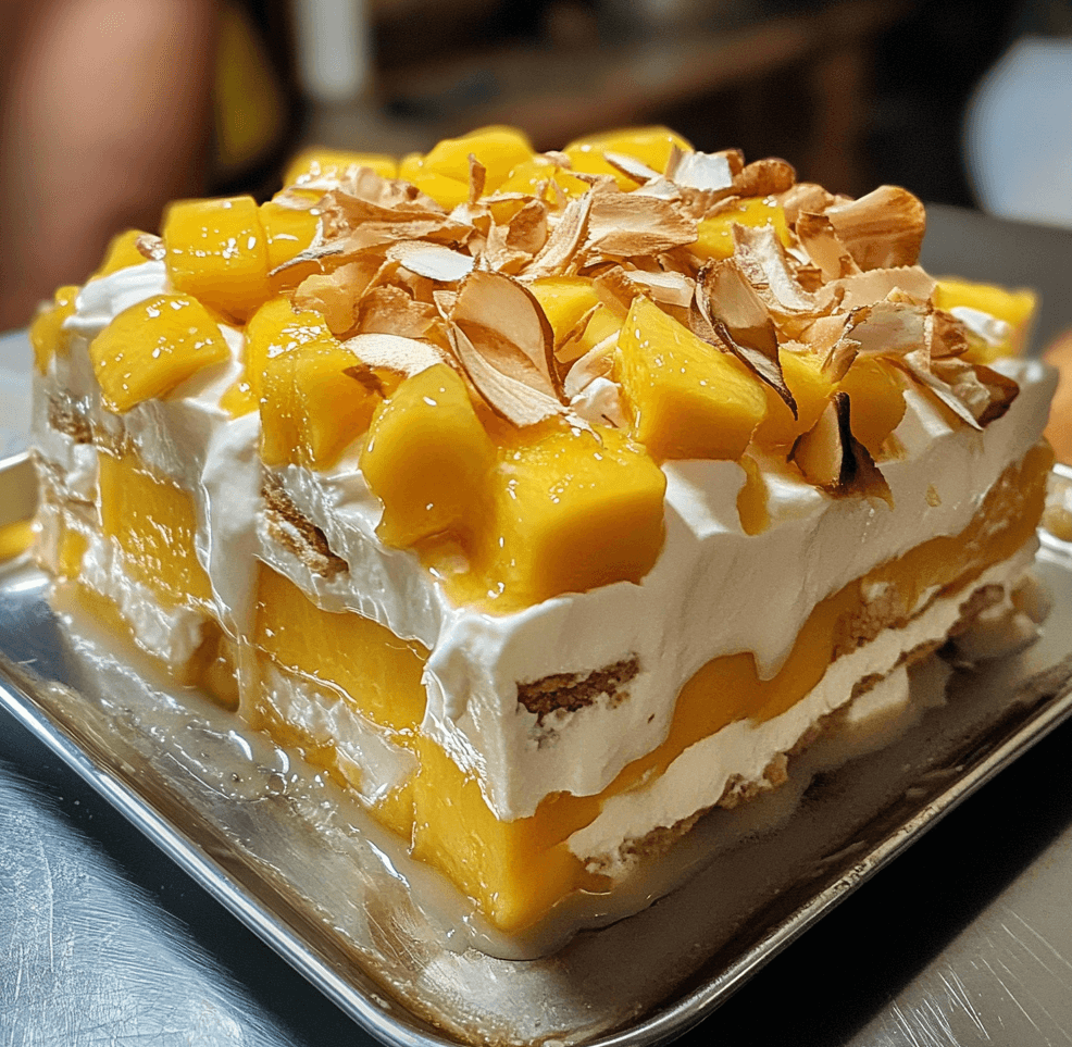 Homemade Mango Float: A Classic Filipino Dessert Made Simple