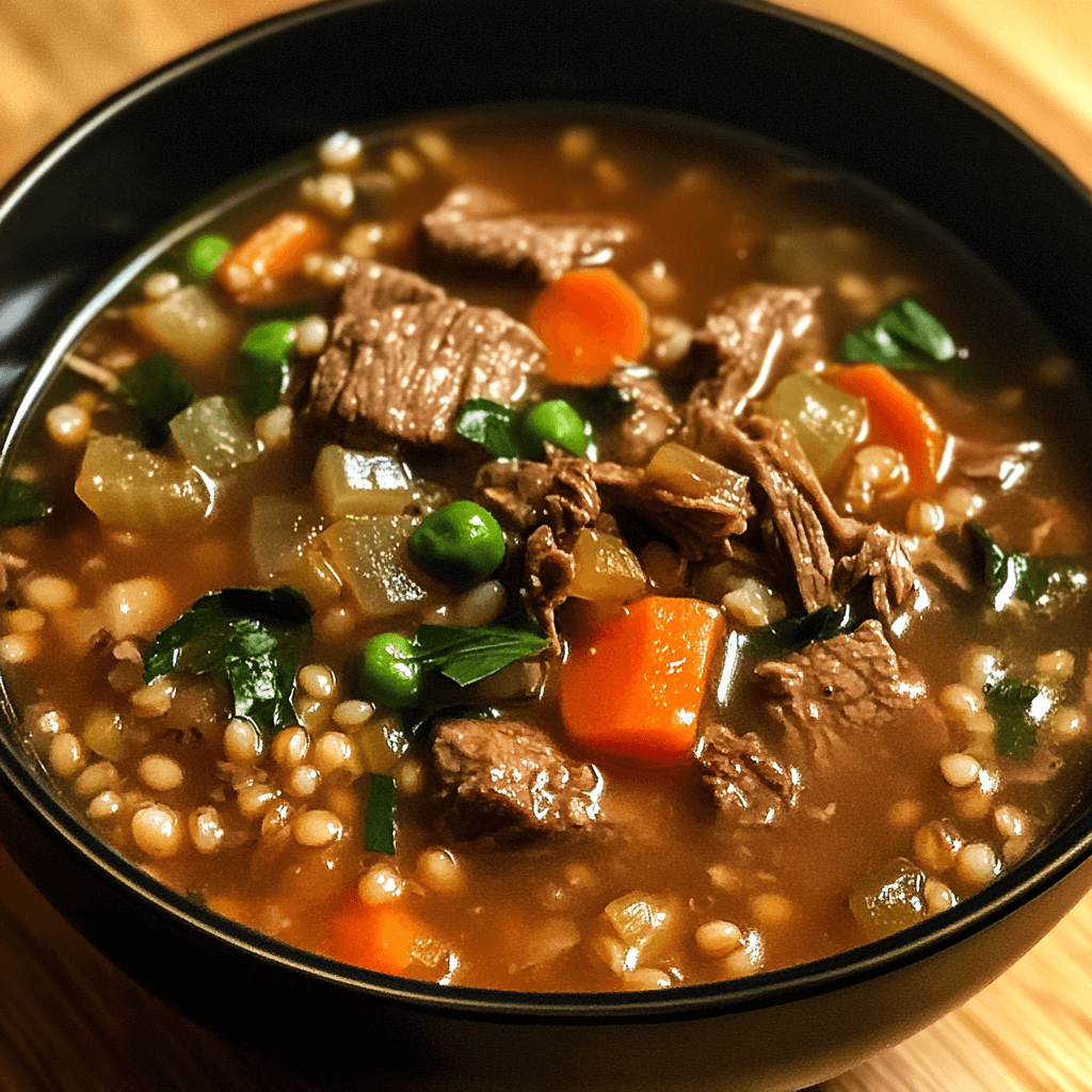 How to Make the Best Beef Barley Soup from Scratch