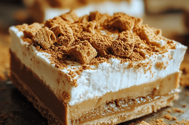 How to Make No-Bake Lotus Biscoff Pie Bars