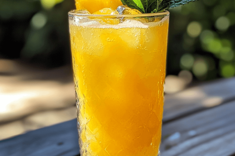 The Best Pineapple Mango Lemonade You’ll Ever Sip