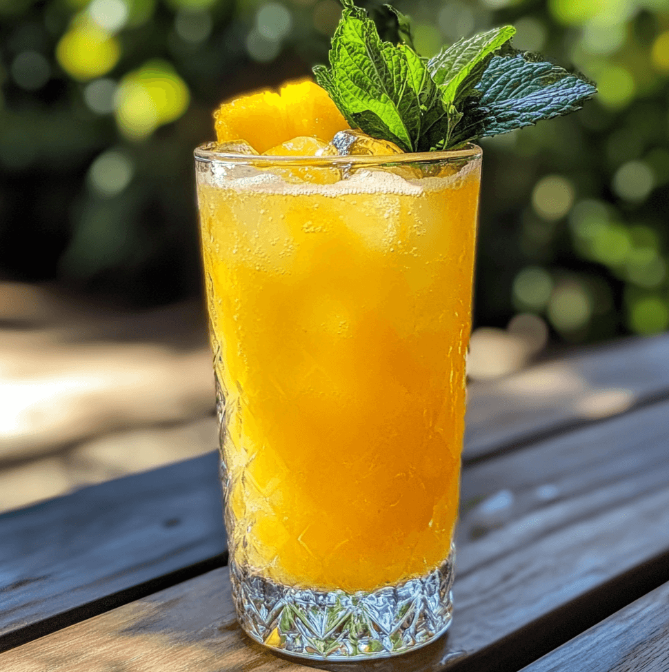 The Best Pineapple Mango Lemonade You’ll Ever Sip