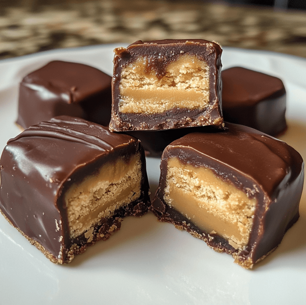 How to Make Homemade Twix Bites
