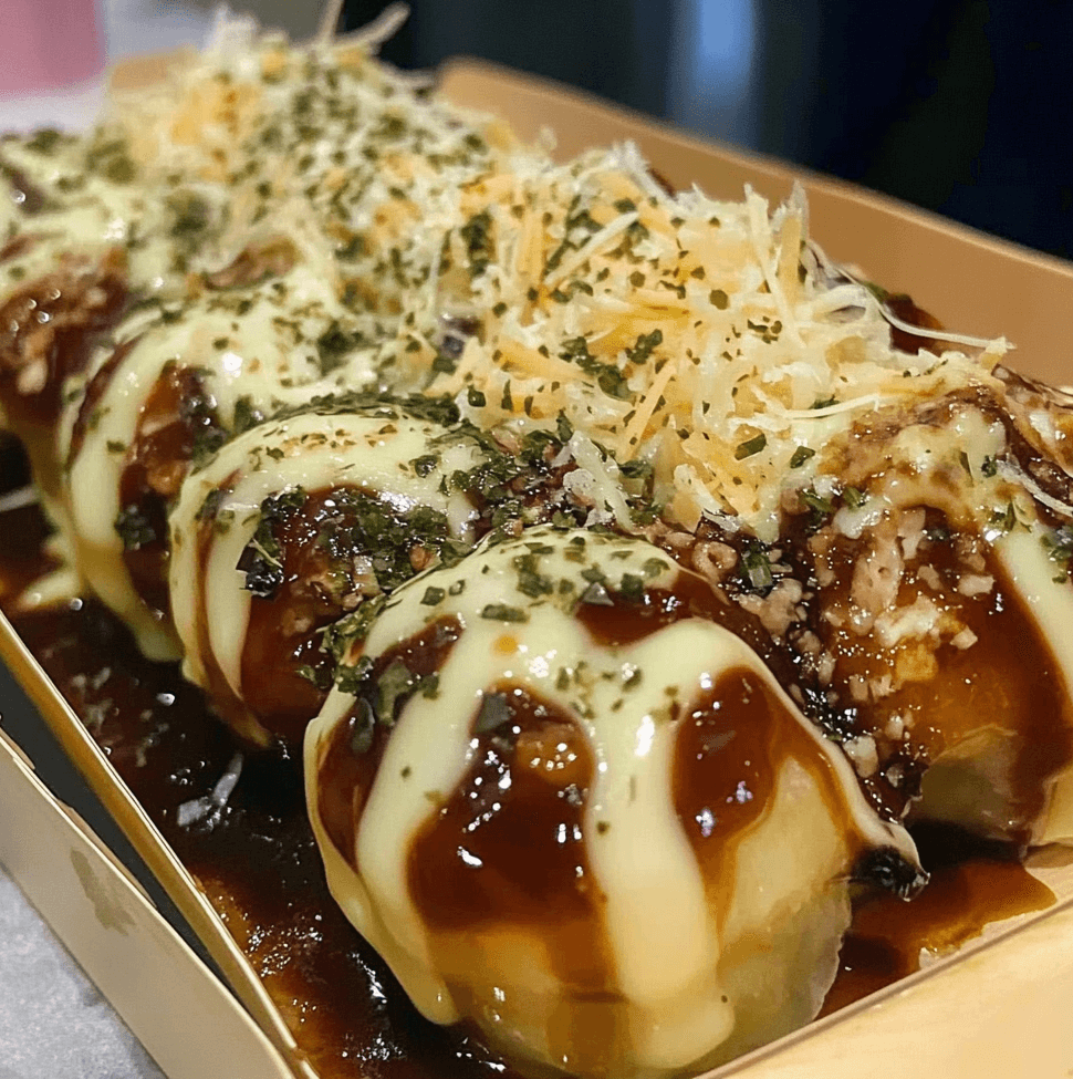 Takoyaki with Cheese Supremacy: Your New Favorite Snack or Appetizer