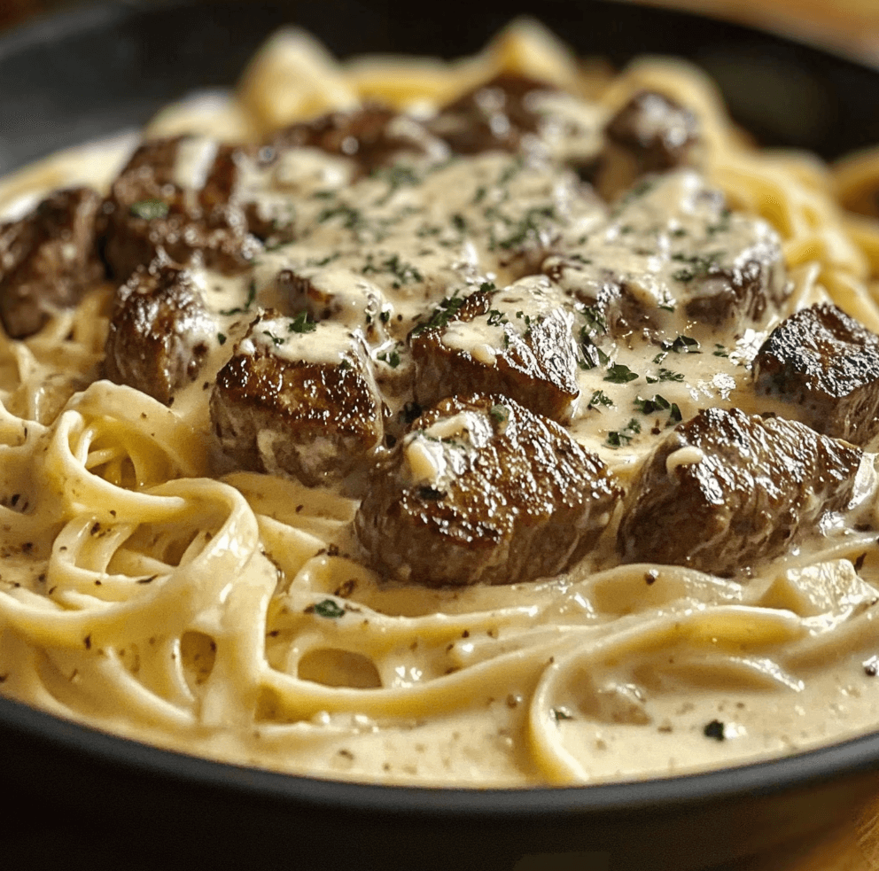 Easy Creamy Steak Gorgonzola Alfredo Recipe for a Luxurious Dinner