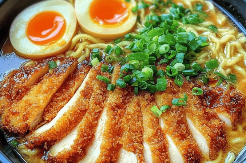 How to Make Miso Ramen with Chicken Katsu