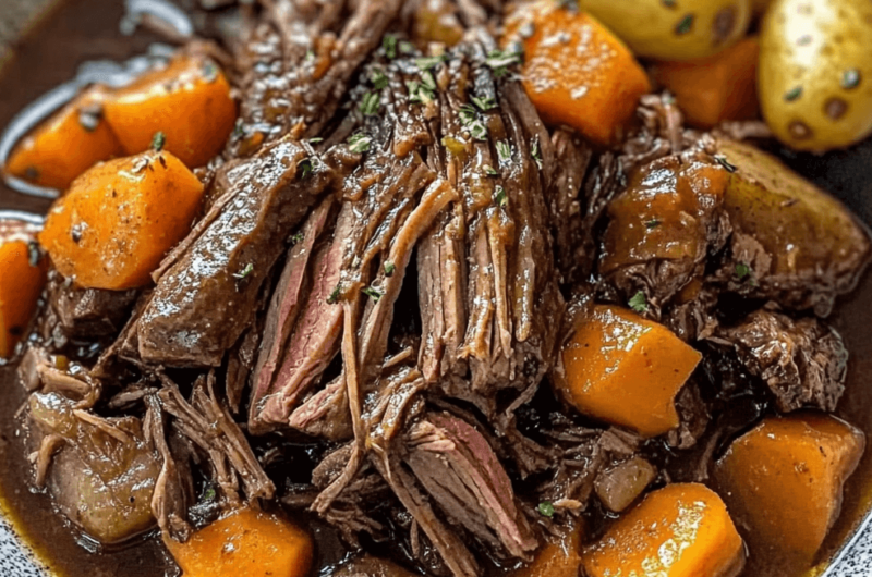 The Best Classic Slow Cooker Pot Roast You’ll Ever Taste