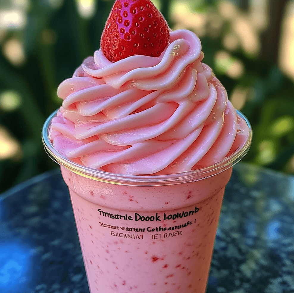 Quick and Simple Strawberry Dole Whip for a Refreshing Snack