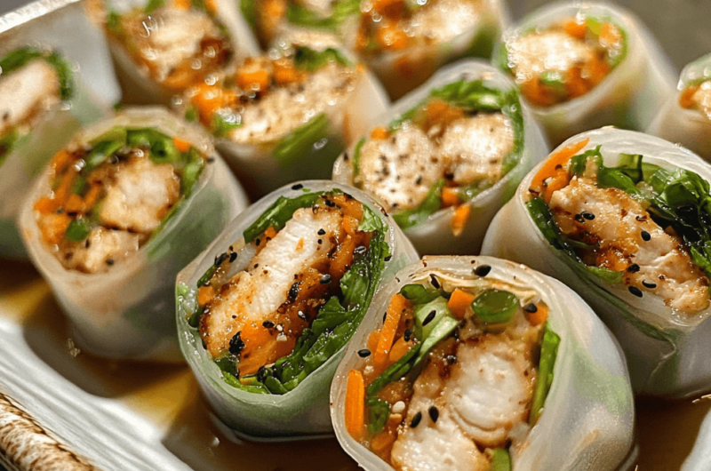 Homemade Chicken Spring Rolls: Better Than Takeout!