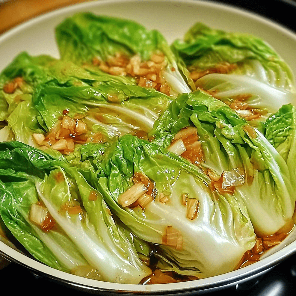 Garlic Crisp Lettuce: A Simple and Flavorful Side Dish
