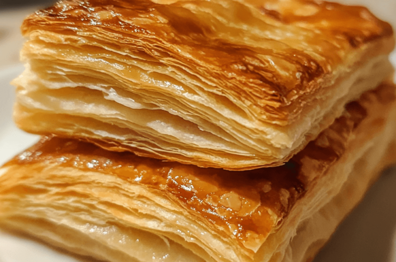 Homemade Rough Puff Pastry Dough: A Simple and Flaky Recipe