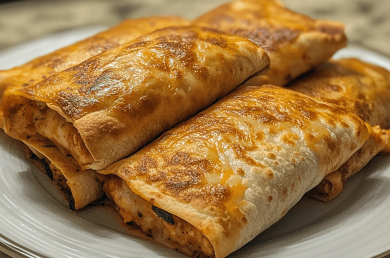 Easy Baked Chicken Chimichangas Recipe for a Flavorful Dinner