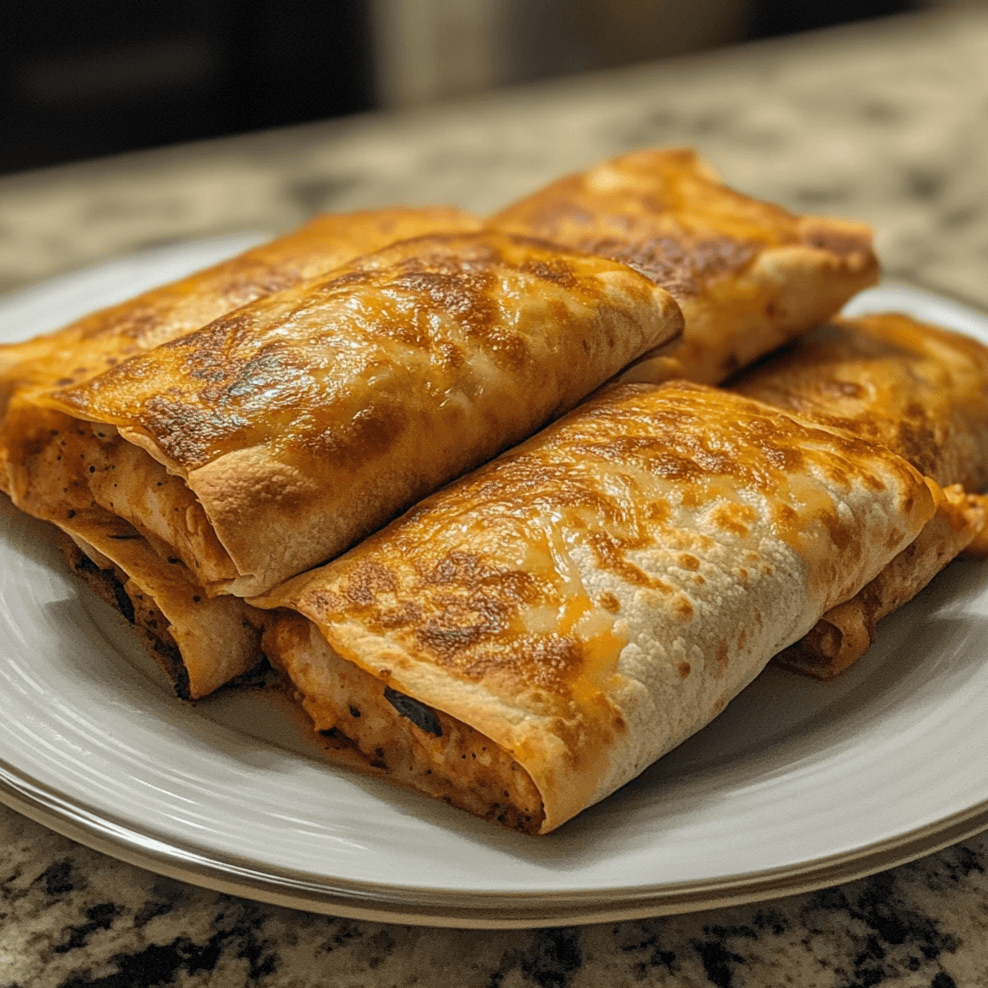 Easy Baked Chicken Chimichangas Recipe for a Flavorful Dinner