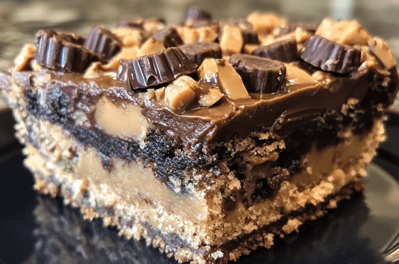 Homemade Peanut Butter Cup Dump Cake: Simple, Rich, and Irresistible