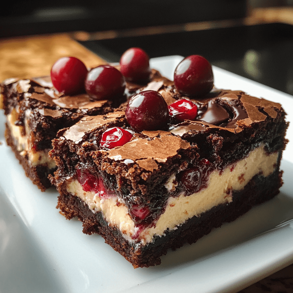 Cherry Cheesecake Brownies: A Decadent Dessert You’ll Love