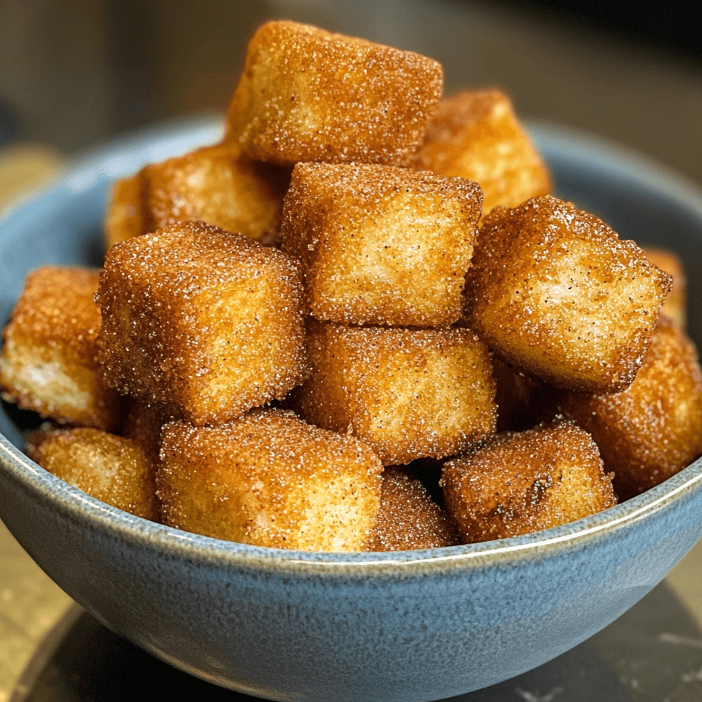 How to Make Air Fryer Cinnamon Sugar Pretzel Bites