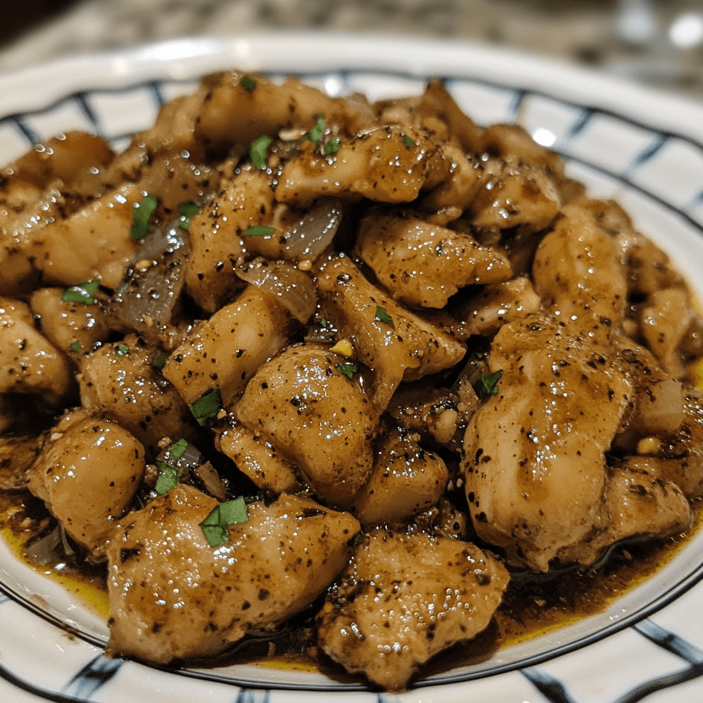 How to Make Black Pepper Chicken at Home