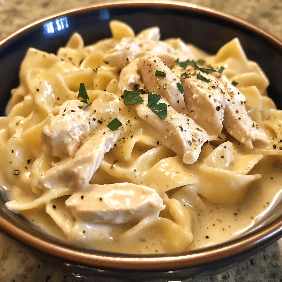 Crockpot Creamy Chicken & Noodles: Your New Go-To Slow Cooker Recipe