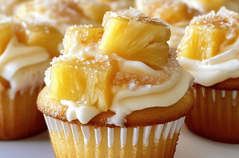 How to Make Pineapple Cream Cheese Cupcakes at Home