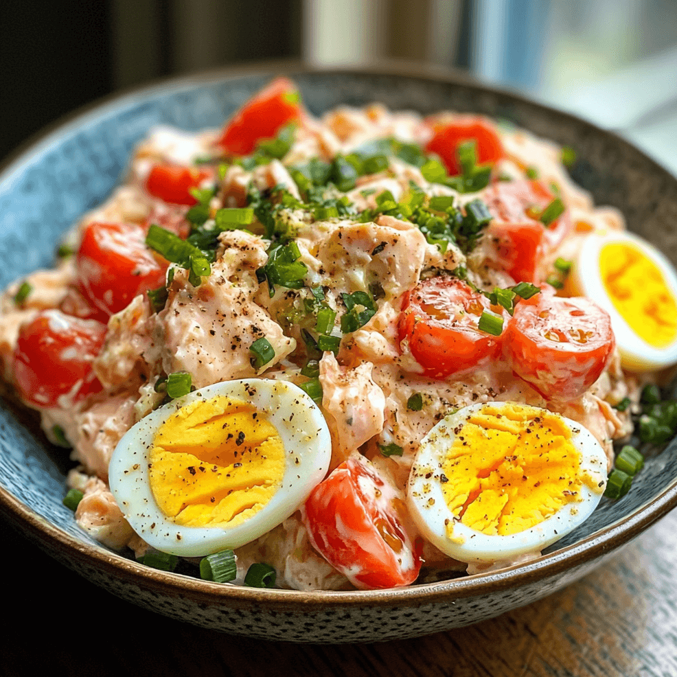 Tuna Egg Salad: A Quick and Protein-Packed Meal Idea