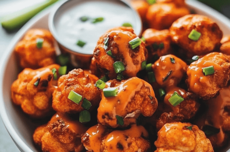 Vegan Buffalo Cauliflower Bites: A Spicy and Healthy Snack You’ll Love